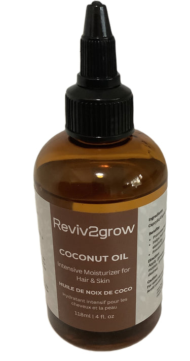 REVIV2GROW Natural Hair oils -Coconut Oil (4oz), Sareya Beauty Supply Store in Calgary Alberta